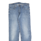 LEVI'S 505 Mens Jeans Blue Regular Straight Denim Medium W36 L32 Classic Fit Zip