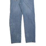 LEVI'S 505 Mens Jeans Blue Regular Straight Denim Medium W36 L32 Classic Fit Zip