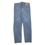 LEVI'S 505 Mens Jeans Blue Regular Straight Denim Medium W36 L32 Classic Fit Zip