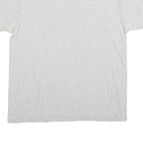 NAUTICA Mens Grey Authentic Denim Jeans Co Graphic T-Shirt L Short Sleeve Crew