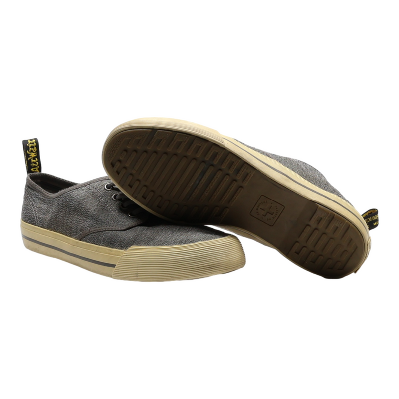 DR MARTENS Pressler Low Top Trainers Grey Synthetic Mens UK 6