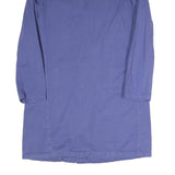 SPILAG Mens Blue Workwear Jacket M Cotton Blend Plain Button Closure