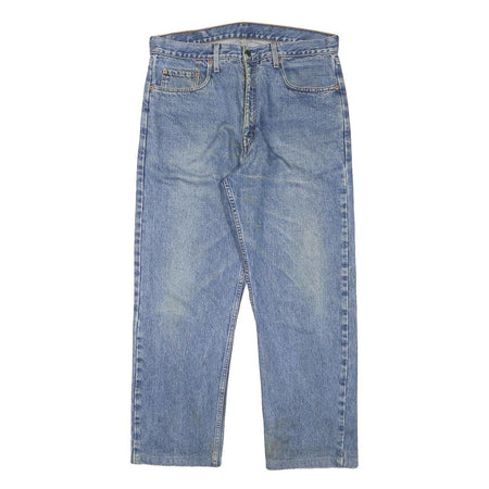 LEVI'S Mens Jeans Blue Regular Straight Denim Medium W34 L27 Classic Cotton