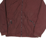 WHITE SIERRA Mens Maroon & Green Outdoor Jacket XL Polyester Zip Winter Casual