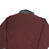 WHITE SIERRA Mens Maroon & Green Outdoor Jacket XL Polyester Zip Winter Casual