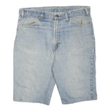 LEVI'S Mens Denim Blue Casual Shorts XL W38 Cotton Blend Relaxed Fit
