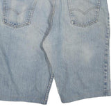 LEVI'S Mens Denim Blue Casual Shorts XL W38 Cotton Blend Relaxed Fit