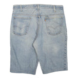 LEVI'S Mens Denim Blue Casual Shorts XL W38 Cotton Blend Relaxed Fit
