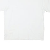 CALVIN KLEIN JEANS Mens White S Graphic T-Shirt Short Sleeve Crew Neck Logo