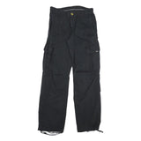 CARHARTT Mens Cotton Blend Black Regular Straight Trousers W28 L31 Utility
