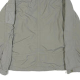 THE NORTH FACE Womens Grey Jacket S Polyester Blend Outdoor Zip Pocket