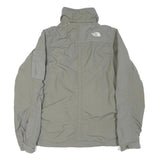 THE NORTH FACE Womens Grey Jacket S Polyester Blend Outdoor Zip Pocket