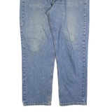 CARHARTT Mens Relaxed Blue Denim Jeans W40 L32 Workwear Casual Cotton Blend