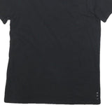 LEVI'S Mens Black Short Sleeve Crew Neck T-Shirt S Cotton Blend Classic Fit