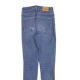 LEVI'S 721 Womens Slim Skinny Denim Medium Blue Cotton Blend Jeans W25 L30