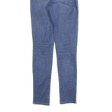 LEVI'S 721 Womens Slim Skinny Denim Medium Blue Cotton Blend Jeans W25 L30