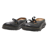 SOFFT Clog Shoes Black Leather Womens UK 5
