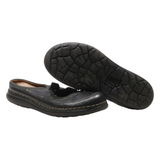 SOFFT Clog Shoes Black Leather Womens UK 5