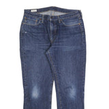 LEVI'S 514 BIG E Mens Jeans Blue Classic Straight Denim Medium W36 L32 Zip