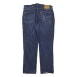 LEVI'S 514 BIG E Mens Jeans Blue Classic Straight Denim Medium W36 L32 Zip