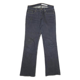 DKNY Womens Jeans Blue Relaxed Bootcut Denim Dark W30 L32 Stylish Comfort