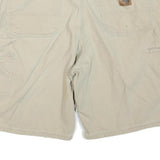 CARHARTT Mens Shorts Beige M W34 Casual Cotton Blend Workwear