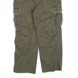SURPLUS TEX Mens Cotton Blend Relaxed Cargo Trousers W34 L28 Utility Pocket Zip