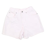 FRESNO Womens Shorts White Casual XXS W24 Cotton Blend Denim Summer
