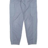 COS Mens Relaxed Blue Cargo Trousers W30 L28 Cotton Blend Casual Everyday