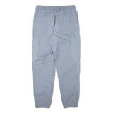 COS Mens Relaxed Blue Cargo Trousers W30 L28 Cotton Blend Casual Everyday