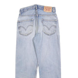 LEVI'S 505 Mens Jeans Blue Regular Straight Denim Light W30 L27 Classic Fit