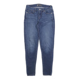 LEVI'S Womens Jeans Blue Slim Skinny Denim Medium W26 L28 Stretch Zip