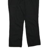 DICKIES Womens Black Cotton Blend Regular Fit Straight Leg Trousers W38 L30