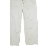 LEE COOPER Mens Cotton White Regular Fit Straight Leg Trousers W36 L30 Casual