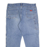 DICKIES Mens Jeans Blue Regular Straight Denim Medium W40 L32 Workwear