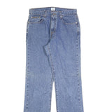 CALVIN KLEIN JEANS Womens Blue Regular Straight Denim Medium W30 L34 Zip