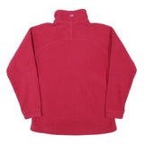 BERGHAUS Womens Red Jacket M Polyester Blend Plain Zip Outdoor Casual Warm