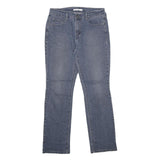 LEVI'S 505 Womens Jeans Blue Regular Straight Denim Medium W30 L30 Classic Zip