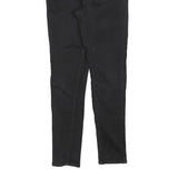 LEVI'S 721 Womens Jeans Black Slim Skinny Denim W27 L28 Stretch Zip