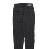 LEVI'S 721 Womens Jeans Black Slim Skinny Denim W27 L28 Stretch Zip