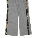 DOLCE & GABBANA Womens Wool Blend Black & White Relaxed Straight Trousers W30