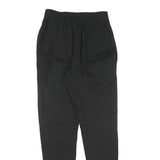 CHAMPION REVERSE WEAVE Womens Joggers Black Slim Tapered S W26 L30 Printed Logo