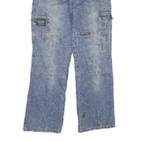 WEIKETE Mens Jeans Blue Regular Straight Denim W28 L28 Casual Style