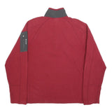 THE NORTH FACE Mens Red & Grey Outdoor Patterned Pullover Crew Neck Basic Knit L