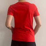 Napapijri T-Shirt - XS Red Cotton