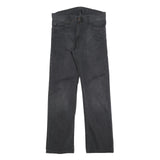 CARHARTT Mens Jeans Black Regular Straight Denim W33 L32 Classic Workwear