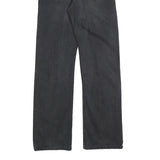 CARHARTT Mens Jeans Black Regular Straight Denim W33 L32 Classic Workwear