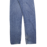 LEVI'S 501 Mens Jeans Blue Regular Straight Denim Medium W26 L29 Classic Button