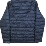 DICKIES Mens Navy Blue Outdoor Jacket M Polyester Plain Hooded Zip