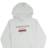 NIKE Mens Grey Washington State Cougars Hoodie M Casual Cotton Pullover